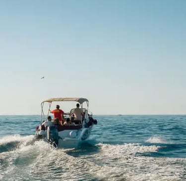 Open water, no schedule, no crowd — just your direction