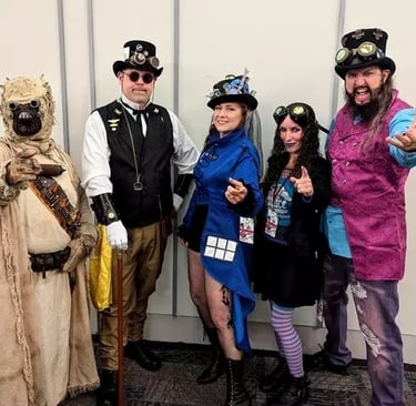 Geek'd Con 2024 Judges & Hosts