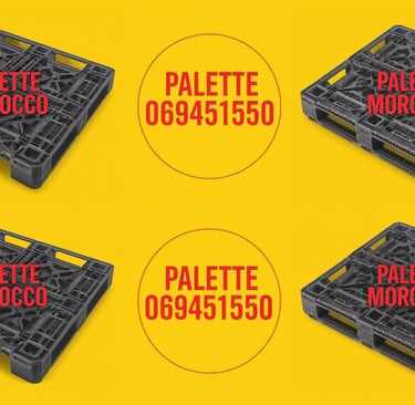 Palette plastique Maroc 
