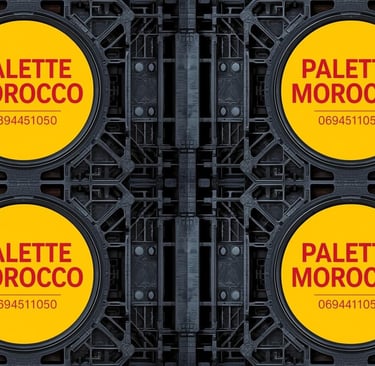Palette plastique Maroc 