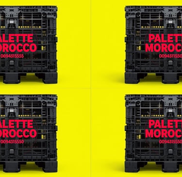 Palette plastique Maroc 