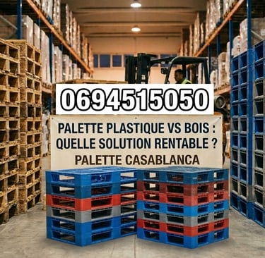 achat palettes plastiques