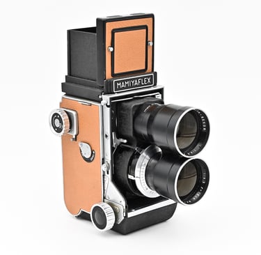 The Mamiyaflex C2 Twin Lens Reflex medium format film camera. Just WOW!