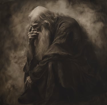 Simeon, wise beyond his years, created by Peter Pickering