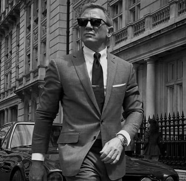 Every James bond, including Daniel Craig, wears PERSOL sunglasses