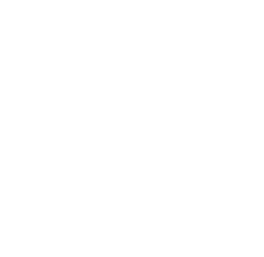 Ornate white masquerade mask logo for Behind the Mask Healing Center on a black background.
