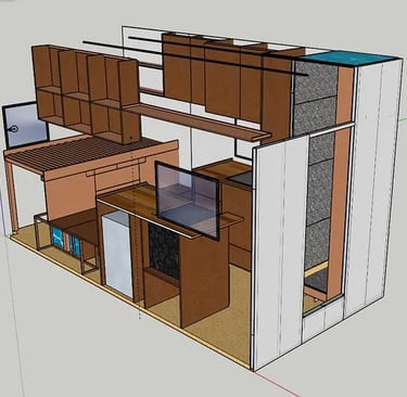motorhome 3D project