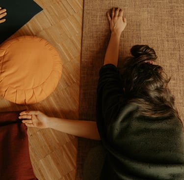 formation yin yoga posture