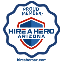 At Hand Heroes is a Proud Member of Hire a hero arizona