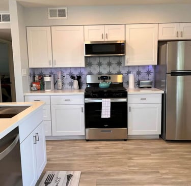 At Hand Heroes Updates Sun City Kitchen including plumbing