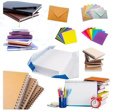 a bunch of different types of notebooks and notebooks