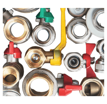 a bunch of different types of plumbing valves