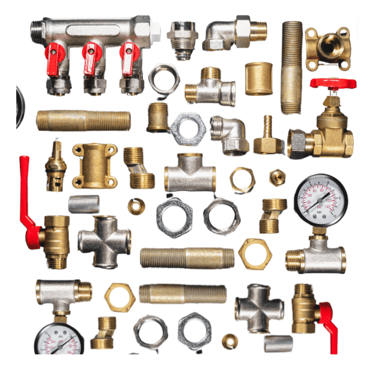 a variety of different types of plumbing products