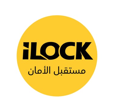 yellow and black ilock logo
