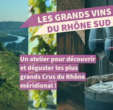 grands vins rhone sud cours oenologie dégustation lyon on veille au grain