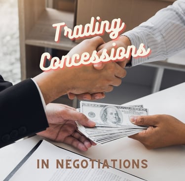 Trading Concessions in Negotiation