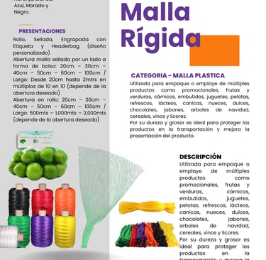 Utilizada para empaque o emplaye de múltiples productos 