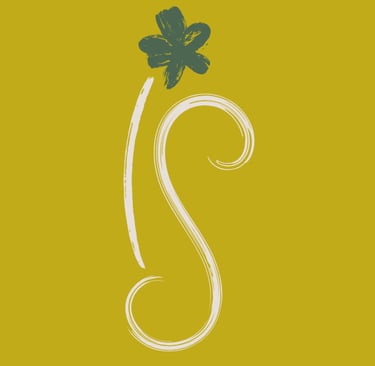 logo crée par fovassist pour Isabelle coiffure (jaune simple)