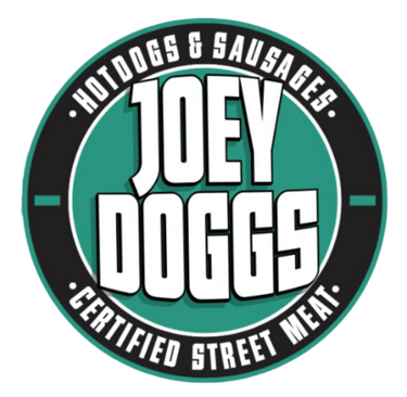 Joey Doggs logo with a transparent background