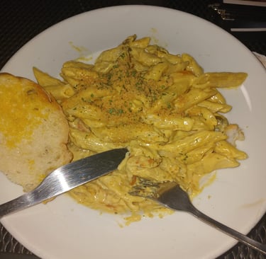 Rasta pasta - Jamaican dish