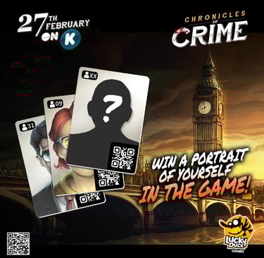 Chronicles of Crime banner Kickstarter
