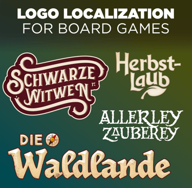 Logo localization for board games