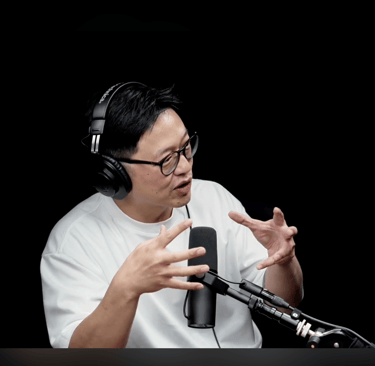 Jonathan Tenggara at White Wood Studio for an episode of Proxemics