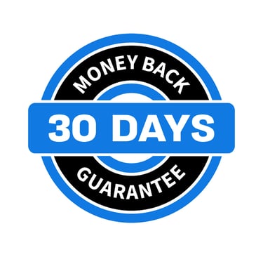 30 days money back guarantee