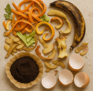 different green foods for feeding worms