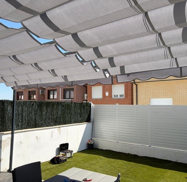 pérgola económica en madrid