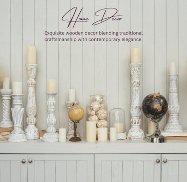 wooden hom decor products by lakri-kala