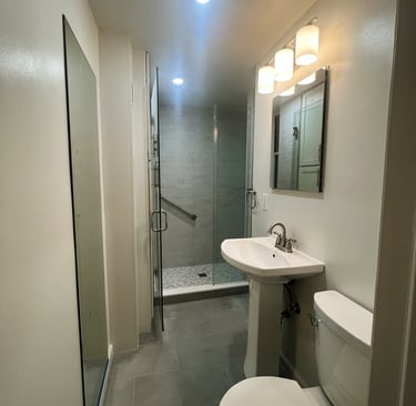 bathroom renovations and tilework