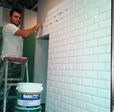 Commercial tilework