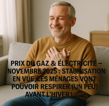 image homme bretagne content prix du gaz et électricité stagnent