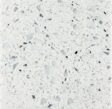 Quartzo Branco Estelar - L&C Marmoraria em São Paulo