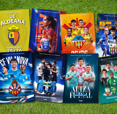 Portada colección oficial cromos equipo deportivo MyCard Sports 25/26
