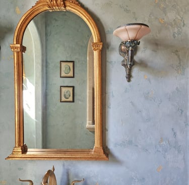 Aqua Marmorino Wall Finish