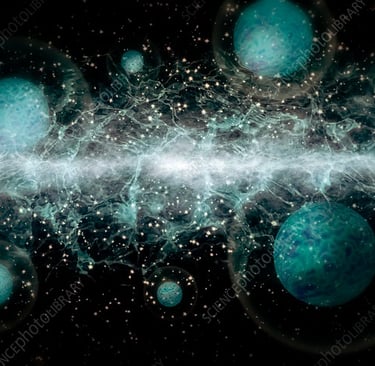 Image: Artistic Representation of Multiverse - GiroScience - www.giroscience.com