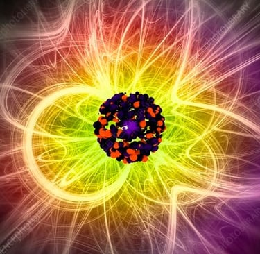 Giroscience Magazine header showing a conceptual view of deep space and physics.