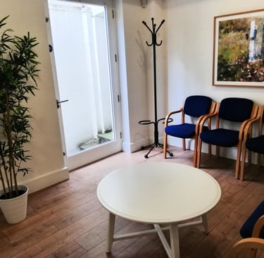 Therapy waiting room.