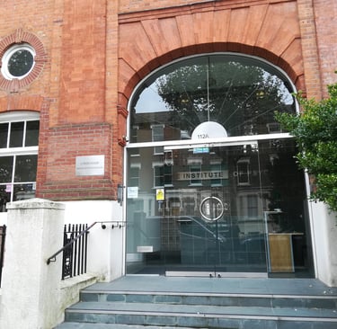 Institute of psychoanalysis entrance.
