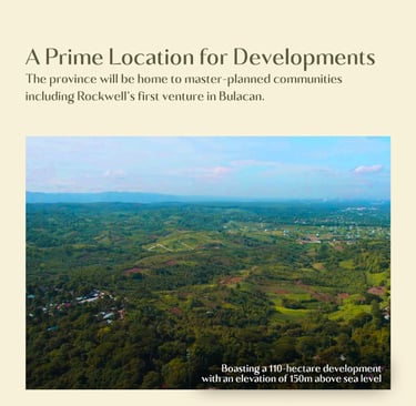 Rockwell in Bulacan. A Prime Location for Developments.