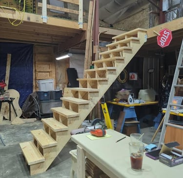 almost done, just needs a railing