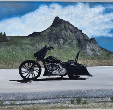 Sturgis  customer painting