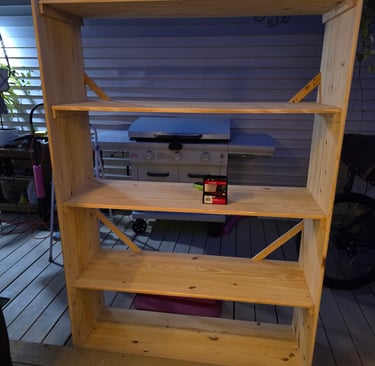 handmade shelf