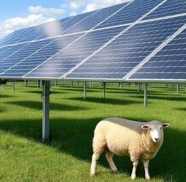 Tracker agrivoltaïque
