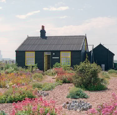 Derek Jarman - Prospect Cottage Garden, photo by Howard Sooley.