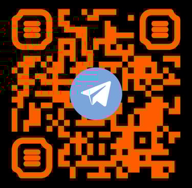 QR code telegram recu