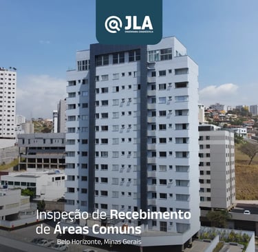 recebimento de áreas comuns feita por nós em belo horizonte