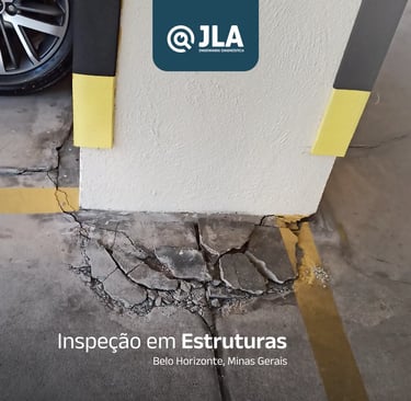 inspeção em estrutura feita por nós em belo horizonte